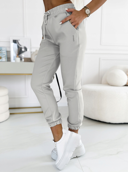 Szare spodnie dresowe 