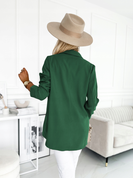 Zielony żakiet oversize