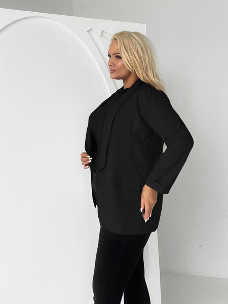 Czarny klasyczny żakiet Margaux